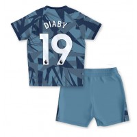 Aston Villa Moussa Diaby #19 Tretí Detský futbalový dres 2023-24 Krátky Rukáv (+ trenírky)